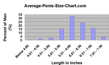 average penis length chart